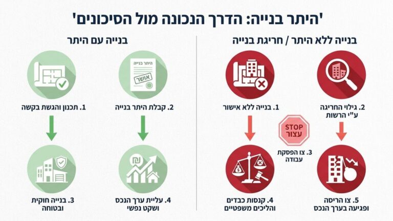היתר בנייה למרפסת חוקית ובטוחה