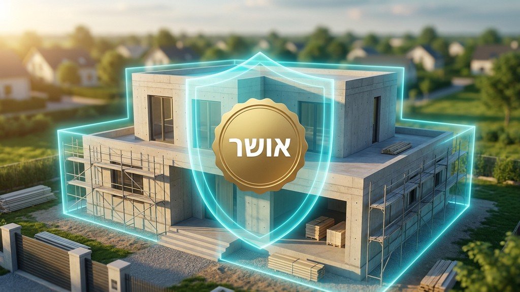 נוצר על ידי מודל בינה מלאכותית Gemini Pro בית פרטי עם סמל של אישור חוקי